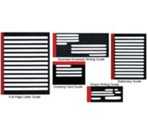 set of typoscopic reading guides of varying sizes and formats